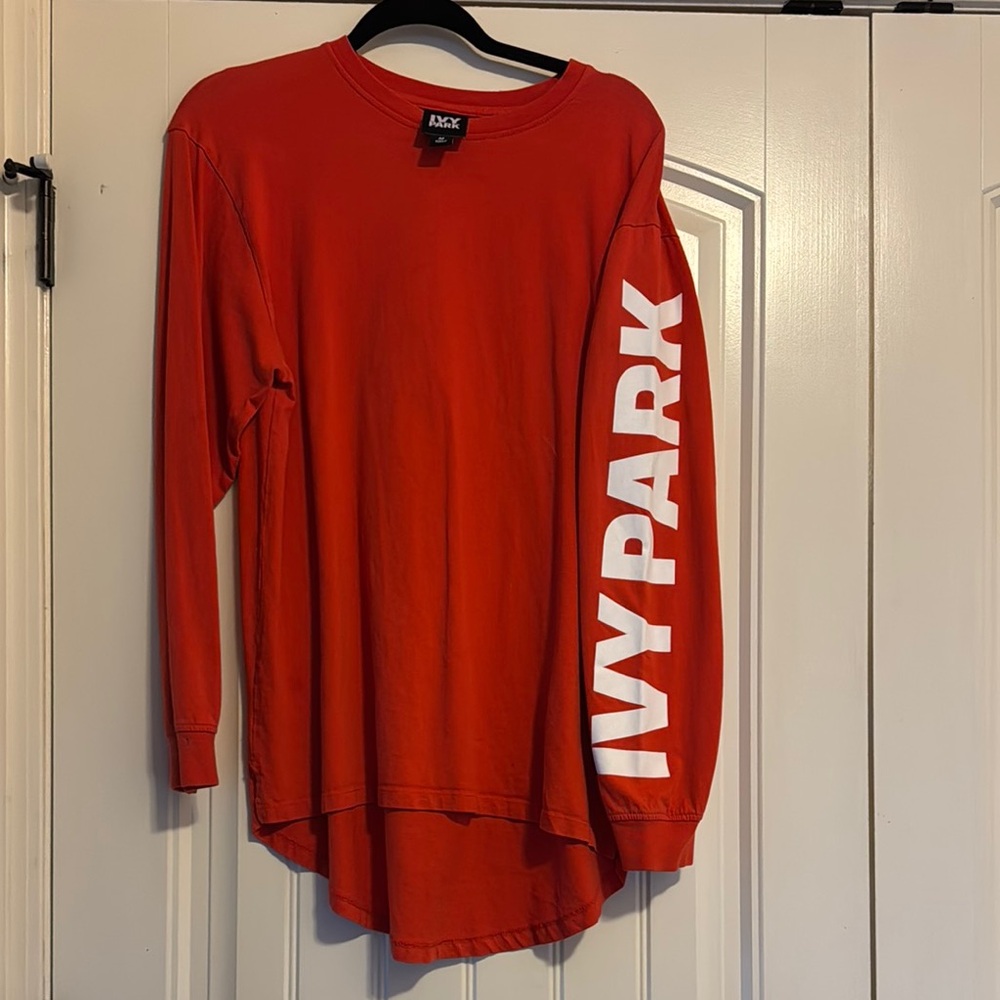 IVY PARK Red Long Sleeve Tee